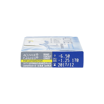 Acuvue Oasys For Astigmatism/Toric (6 Pack)