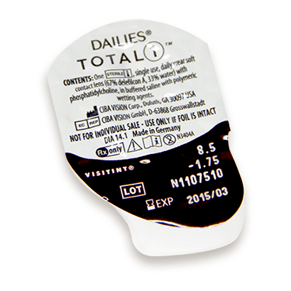 Dailies Total 1 Contact Lenses